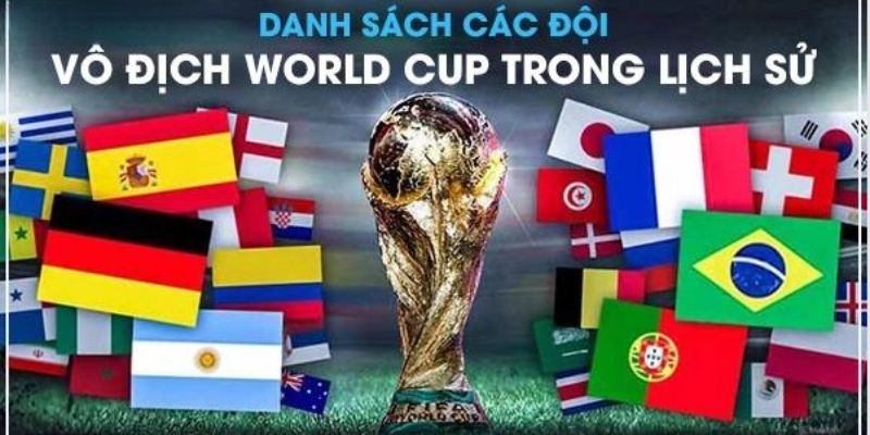 World Cup mấy năm 1 lần và các đội bóng thành công nhất